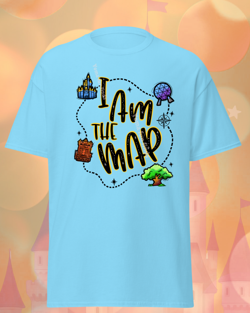 I Am The Map – Park Explorer Disney-Inspired Fan Tee