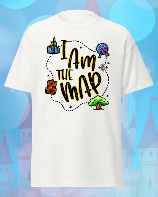 I Am The Map – Park Explorer Disney-Inspired Fan Tee